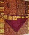 Maroon Kanjivaram Silk Saree | Wedding & Festive Wear