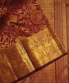 Maroon Kanjivaram Silk Saree | Wedding & Festive Wear