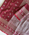 Maroon Kanjivaram Silk Saree | Wedding & Reception Wear