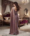 Metallic Bronze Silk Saree | Wedding & Festive Wear