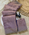 Metallic Bronze Silk Saree | Wedding & Festive Wear