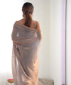Metallic Space Silk Sequin Embroidery Saree for Party Wear | RD KAVYA