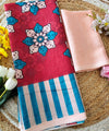 Multi Linen Cotton Saree | Daily Wear & Festive Wear