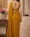 Mustard Bollywood Designer Saree | Party & Festive Wear