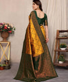 Mustard Yellow Jacquard Silk Saree | Ethnic Wear for Women
