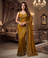 Mustard Yellow Silk Saree | Wedding & Festive Wear