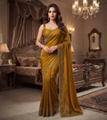 Mustard Yellow Silk Saree | Wedding & Festive Wear