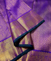 Navy Blue Banarasi Silk Saree | Bridal & Festive Wear