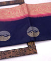 Navy Blue Banarasi Silk Saree | Festive & Party Wear