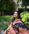 Navy Blue Banarasi Silk Saree | Traditional Wedding Wear