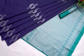 Navy Blue Banarasi Silk Saree | Wedding & Reception Wear