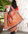 Navy Blue Cotton Saree | Office & Casual Wear
