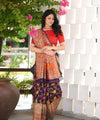 Navy Blue Cotton Saree | Office & Casual Wear