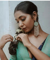 Navy Blue Jacquard Silk Saree | Festive & Party Wear