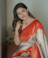 Off White Banarasi Silk Saree | Bridal & Festive Wear