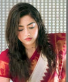 Off White Banarasi Silk Saree | Durga Puja Special
