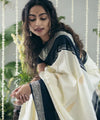 Off White Banarasi Silk Saree | Ethnic Wear for Women