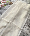 Off White Banarasi Silk Saree | Festive & Party Wear