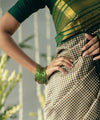 Off White Jacquard Silk Saree | Traditional Wedding Wear