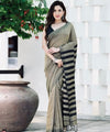 Olive Green Banarasi Silk Saree | Wedding & Festive Wear