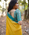 Orange Banarasi Silk Saree | Wedding & Festive Wear