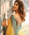 Orange Banarasi Silk Saree | Wedding & Festive Wear