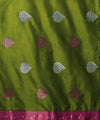 Parrot Banarasi Silk Saree | Traditional Wedding Wear