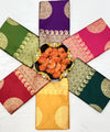 Parrot Banarasi Silk Saree | Wedding & Festive Wear
