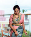 Peacock Green Banarasi Silk Saree | Festival & Ceremony Wear