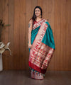 Peacock Jacquard Silk Saree | Wedding & Reception Wear