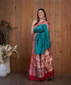 Peacock Jacquard Silk Saree | Wedding & Reception Wear