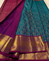 Peacock Kanjivaram Silk Saree | Bridal & Festive Wear