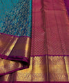 Peacock Kanjivaram Silk Saree | Bridal & Festive Wear