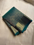 Peacock Kanjivaram Silk Saree | Wedding & Reception Wear