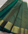 Peacock Kanjivaram Silk Saree | Wedding & Reception Wear
