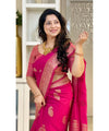 Pink Banarasi Silk Saree | Bridal & Festive Wear