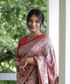 Pink Banarasi Silk Saree | Bridal & Festive Wear