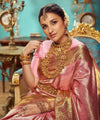 Pink Banarasi Silk Saree | Bridal & Festive Wear