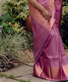 Pink Banarasi Silk Saree | Festival & Ceremony Wear