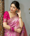 Pink Banarasi Silk Saree | Festival & Ceremony Wear
