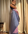 Pink Banarasi Silk Saree | Festival & Ceremony Wear