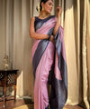 Pink Banarasi Silk Saree | Festival & Ceremony Wear