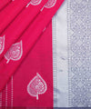 Pink Banarasi Silk Saree | Festive & Party Wear