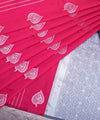 Pink Banarasi Silk Saree | Festive & Party Wear
