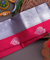Pink Banarasi Silk Saree | Festive & Party Wear