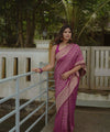 Pink Banarasi Silk Saree | Festive & Party Wear
