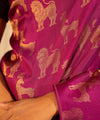 Pink Banarasi Silk Saree | Wedding & Festive Wear