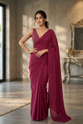 Pink Berry Bollywood Designer Saree | Party & Festive Wear