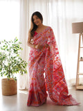 Pink Cotton Saree | Daily & Festive Wear