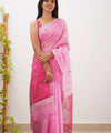 Pink Cotton Saree | Ethnic Wear for Women